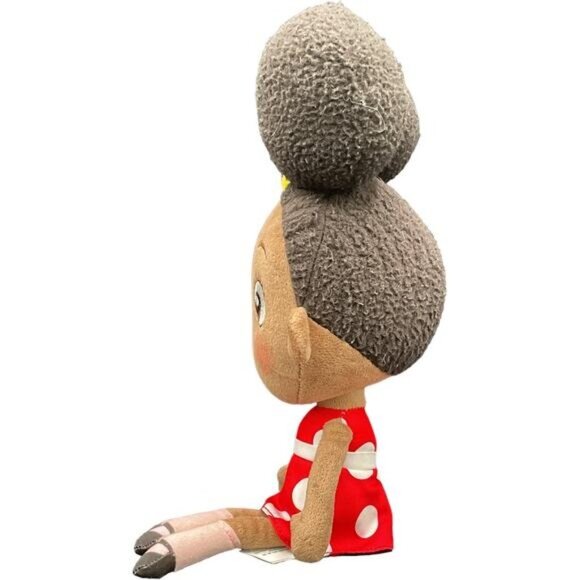 Ada Twist Scientist Plush Doll Netflix Approx 14" Red Polka Dot Dress Plush Doll - Picture 3 of 6